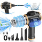 Belibuy 6-in-1 Handheld Cordless Car Vacuum Cleaner with Smart Display - 19000Pa Powerful Portable Solution for Home, Office, and Pet Care